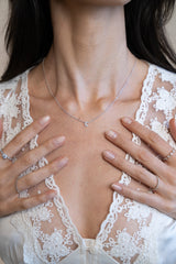Initialen Diamant Kette Confido