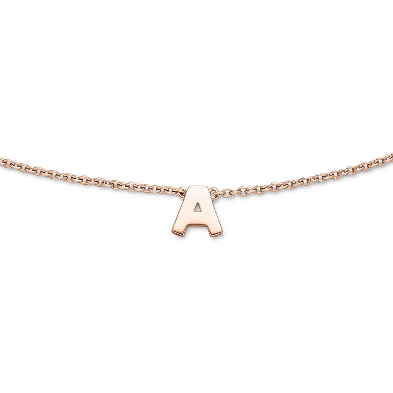Initial Necklace Aequitas