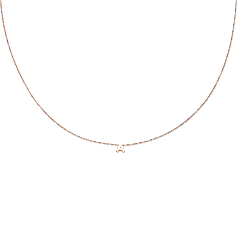 Initial Necklace Aequitas