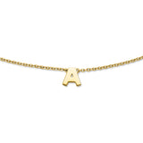 Initial Necklace Aequitas