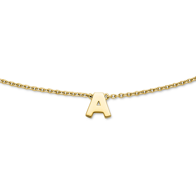 Initial Necklace Aequitas