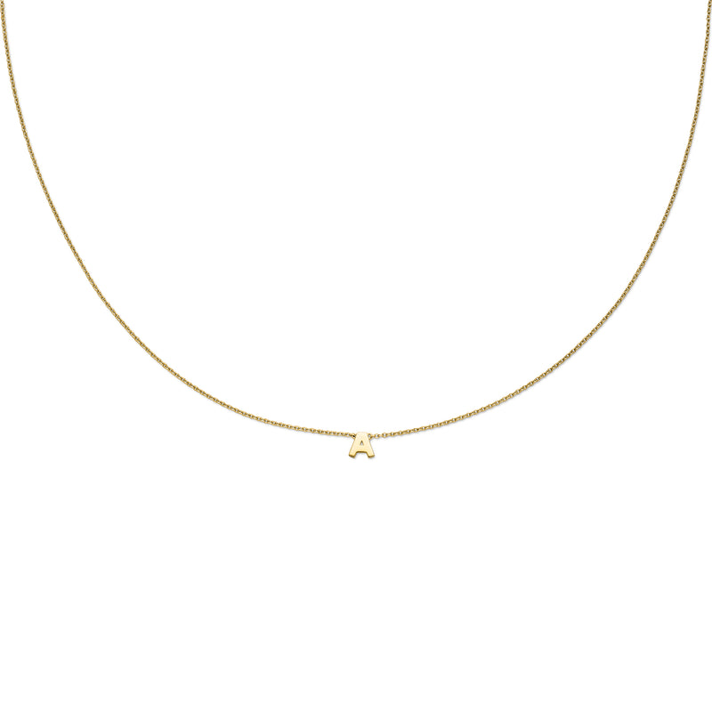 Initial Necklace Aequitas