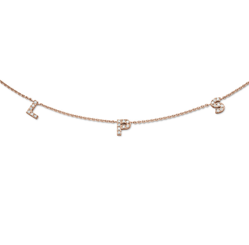diamond-initial-necklace-rose-gold