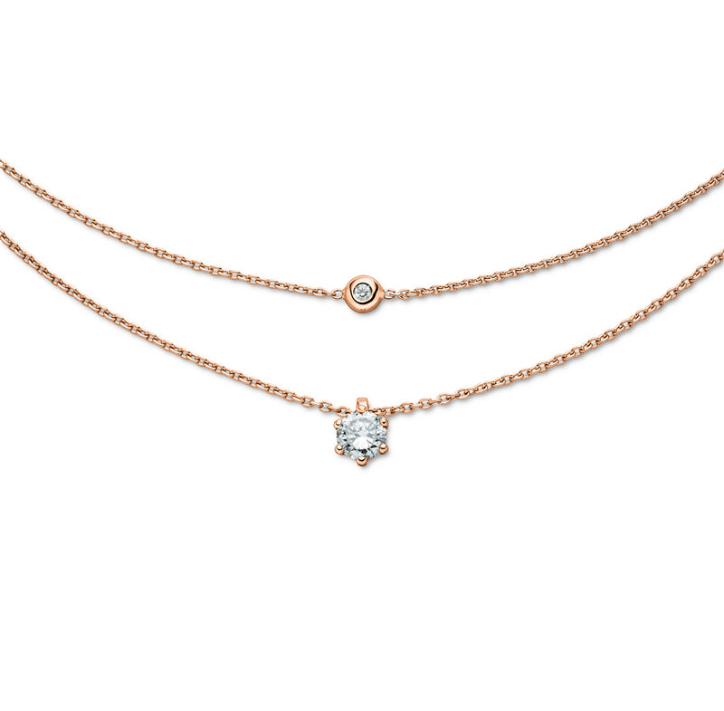 Diamond Necklace Mellis - aloé