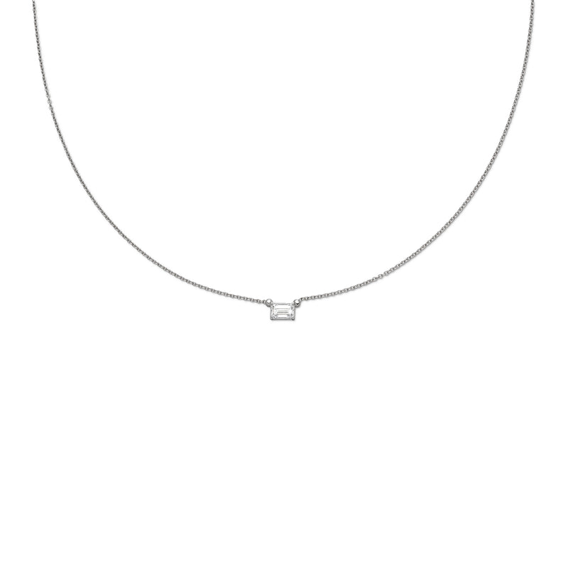 Diamond Necklace Lutetia - aloé