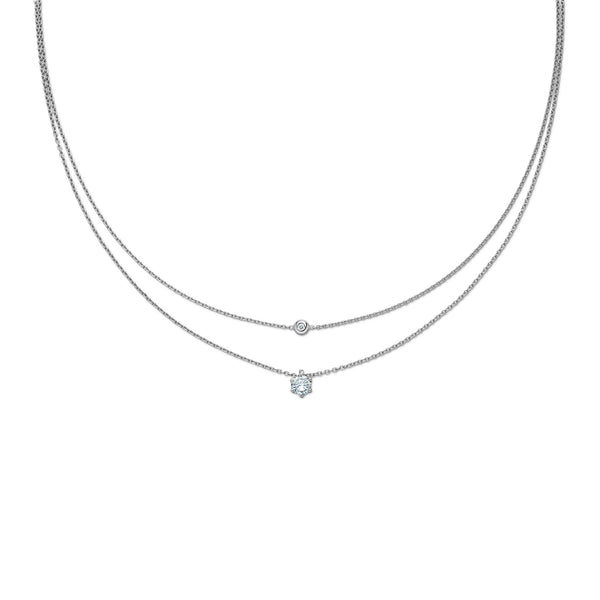 Diamond Necklace Mellis - aloé