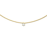 Diamond Necklace Diligo - aloé