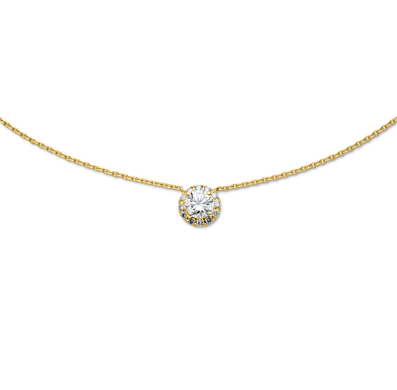 Diamond Necklace Sol - aloé