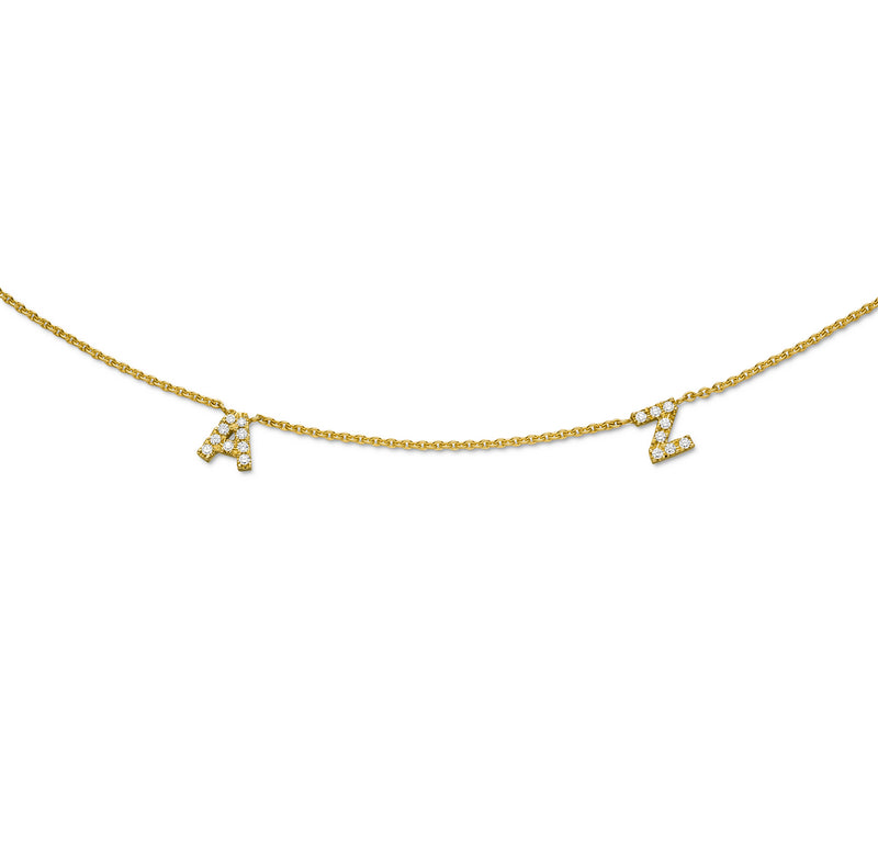 double-initial-necklace-yellow-gold