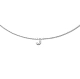 Diamond Initial Necklace Confido - aloé