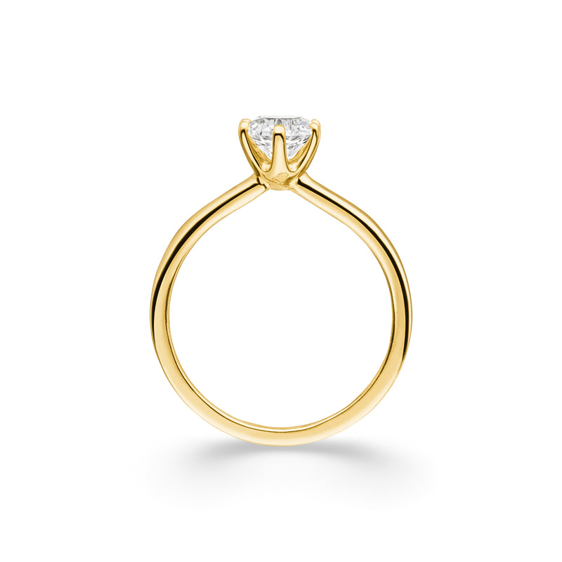 Solitaire Ring Amoris - aloé