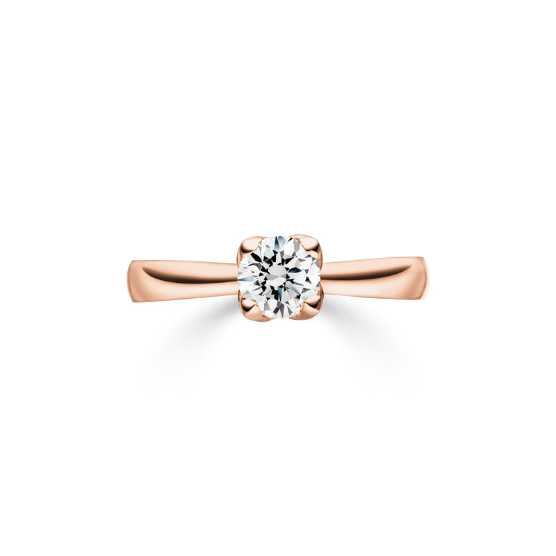 Solitaire Ring Angulus - aloé